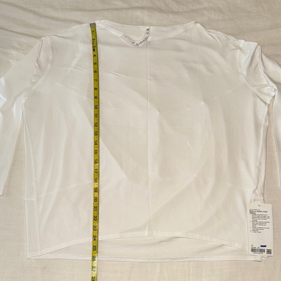 ๐ ๐Womenโs Lululemon Back In Action Long Sleeve Top โ Size 12 - Picture 5 of 11